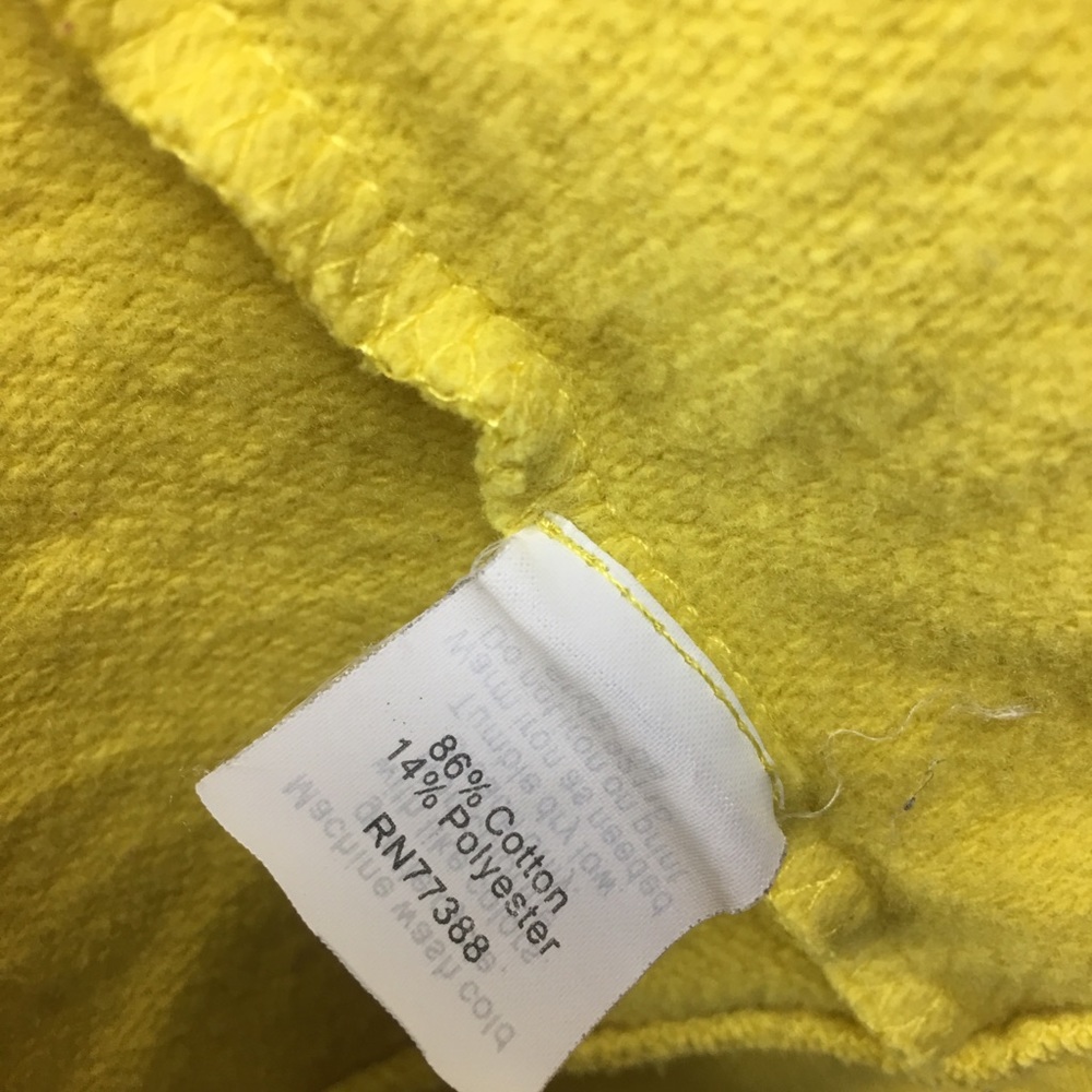 J Crew 3/4 Sleeve Yellow Belted Cotton Jacket Sm - Picture 8 of 8